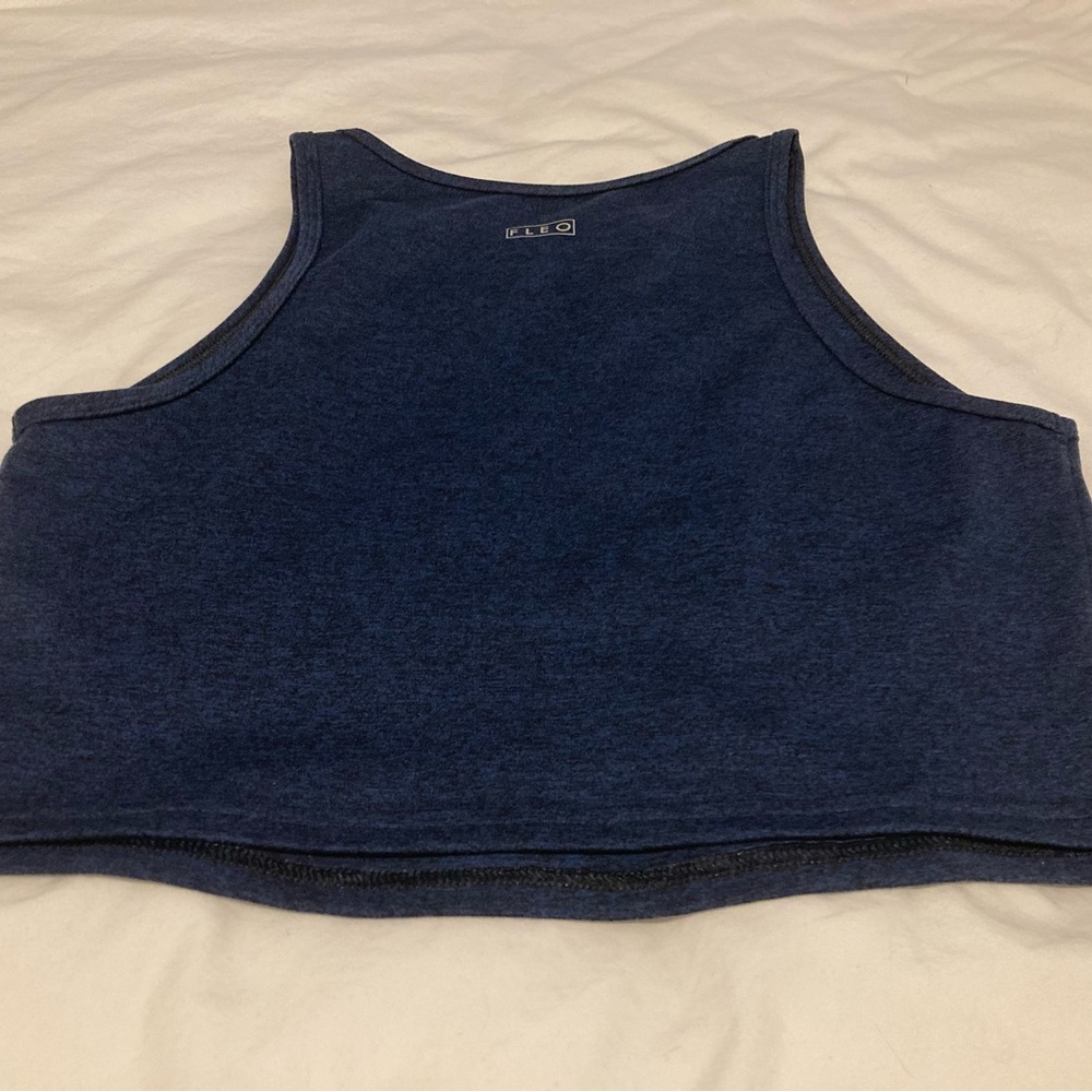 Fleo Navy Heather Tank